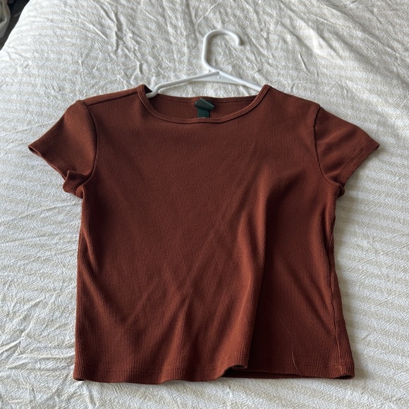 wild fable Tops - Wild Fable Rust Short Sleeve Top